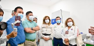 PERSONAL DE CEBP AGRADECE A RICARDO GALLARDO POR NUEVOS INSUMOS