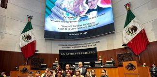 SENADO DE LA REPÚBLICA RINDE HOMENAJE AL POTOSINO FRANCISCO GONZÁLEZ BOCANEGRA